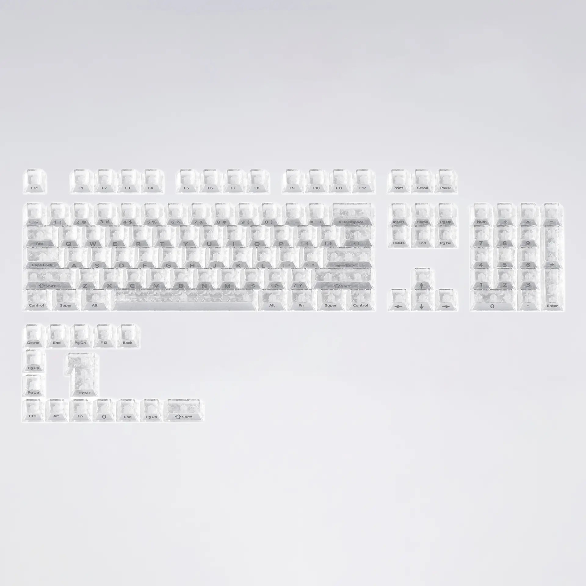 Ice Carbon Keycap Set